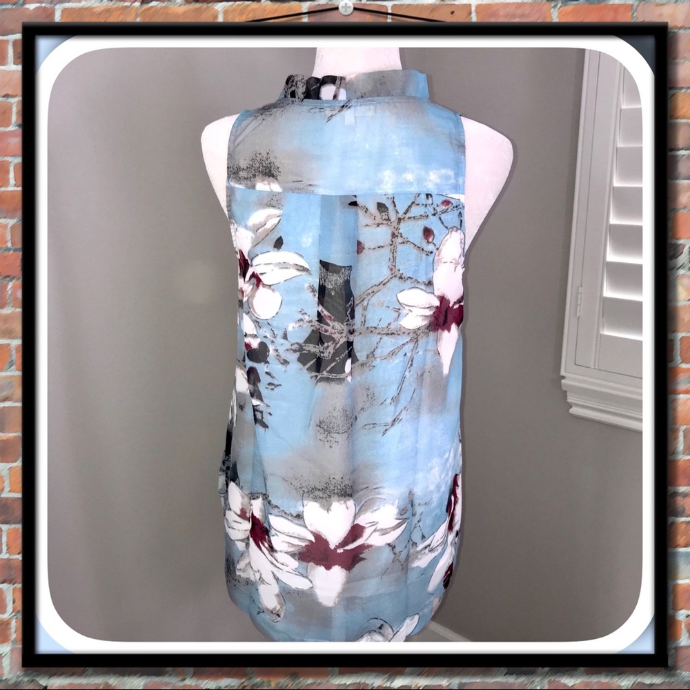 Floral Print Blouse Fully Lined - Picture 3 of 6